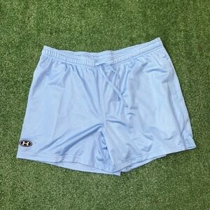 Under Armour Mesh Icon Shorts 5"‎ Size XLarge Light Blue Athletic